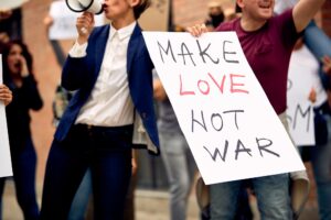 Make love, not war!